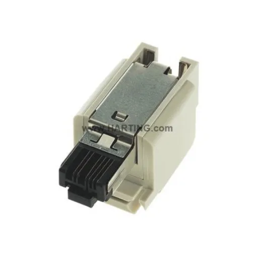 HARTING Heavy Duty Power Connector Insert, 10A, Male, Han-Brid Series, 2 Contacts - 09120033011 product image