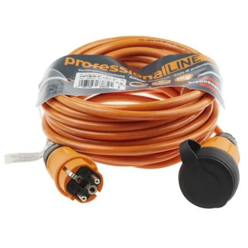 brennenstuhl 10m 1 Socket Schuko Extension Lead, 230 V ac, IP44 - 9161100200 product image