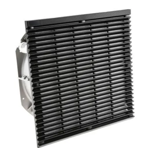 RS PRO Filter Fan, 230 V ac, AC Operation, 1151.9m³/h Filtered, 2208.7m³/h Unimpeded, IP54, IP55, 320 x 320mm - 1759819 product image