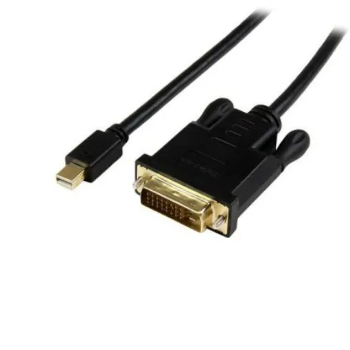 StarTech.com Mini DisplayPort to DVI Adapter, 1.8m Length - 1920 x 1200 Maximum Resolution - MDP2DVIMM6BS product image