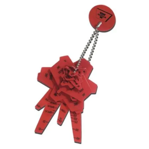 OPTIBELT Pulley Guage, For Use With Trapezoidal Belts - Rillen R KR product image