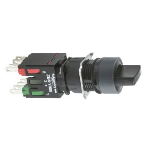 Schneider Electric Selector Switch - (SPDT) 16mm Cutout Diameter 3 Positions - XB6AD235B product image