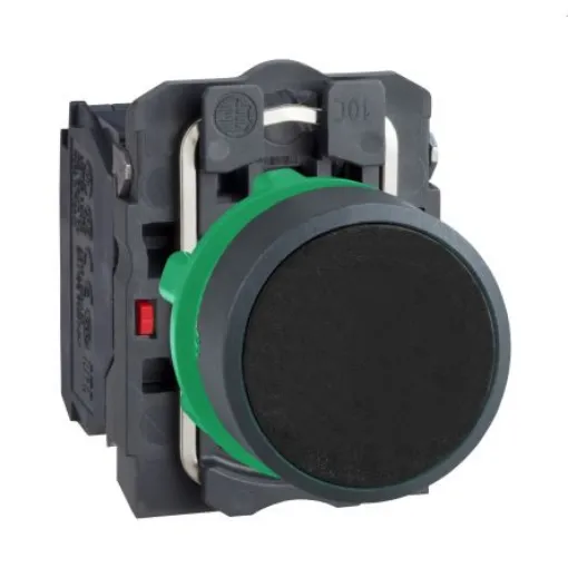 Schneider Electric Harmony XB5 Series Push Button, Slow Brake, Panel Mount, 22mm Cutout, SPDT, 600V, IP66, IP67, - XB5AA25 product image