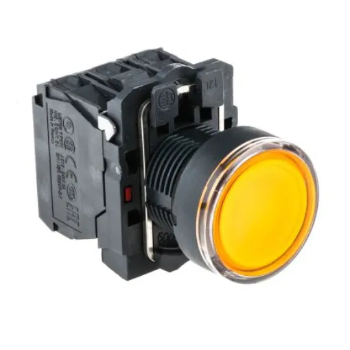 Schneider Electric Harmony XB5 Series Illuminated Push Button, Panel Mount, 22mm Cutout, SPDT - XB5AW35B5 product image