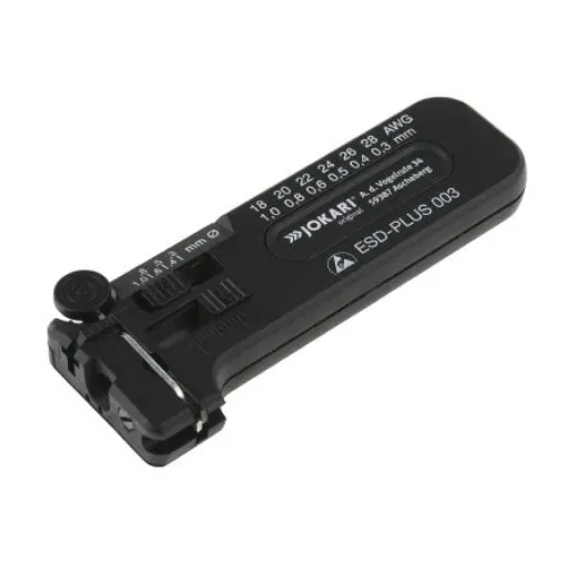 Jokari ESD-PLUS Series Wire Stripper, 0.30mm Min, 1mm Max - 40029 product image