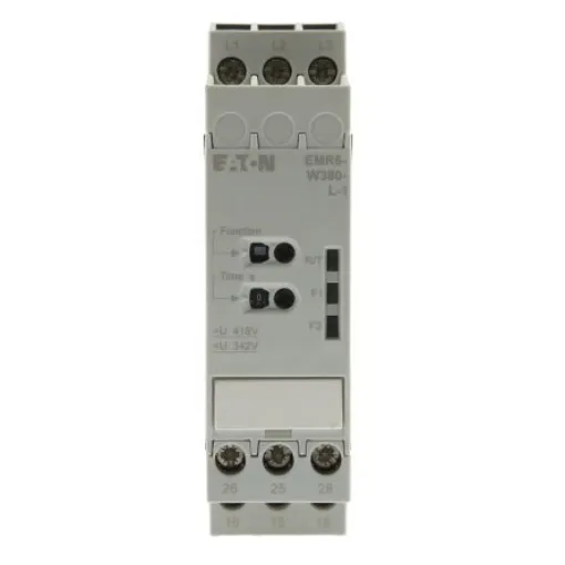 Eaton Phase, Voltage Monitoring Relay, DIN Rail - 184777 EMR6-W380-L-1 product image