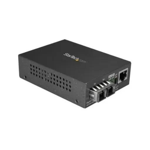 StarTech.com RJ45, SC Media Converter, Single Mode, 10/100/1000Mbit/s, Full Duplex 10km - MCMGBSCSM10 product image