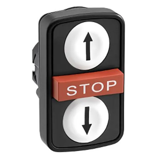 Schneider Electric XB5 Series Momentary Push Button Head, 22mm Cutout, IP67, IP69K - ZB5AA71114 product image