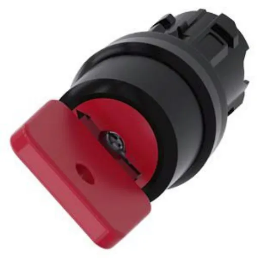 Siemens SIRIUS ACT 3SU10 2-position Key Switch Head, Latching, 22mm Cutout - 3SU1000-4FF11-0AA0 product image
