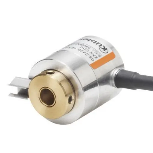 Kübler 2420 Series Incremental Encoder, 100 ppr, Push Pull Signal, Hollow Type, 6mm Shaft - 05.2420.1242.0100 product image