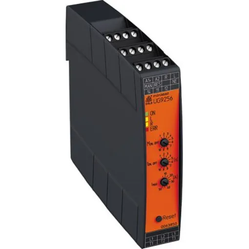 Dold Soft Starter, 4 kW, 480 V ac, 3 Phase, IP20 (Terminal), IP40 (Housing) - UG9256.11/61  3AC200-480V 50/60Hz 9,0A UH=DC24V product image