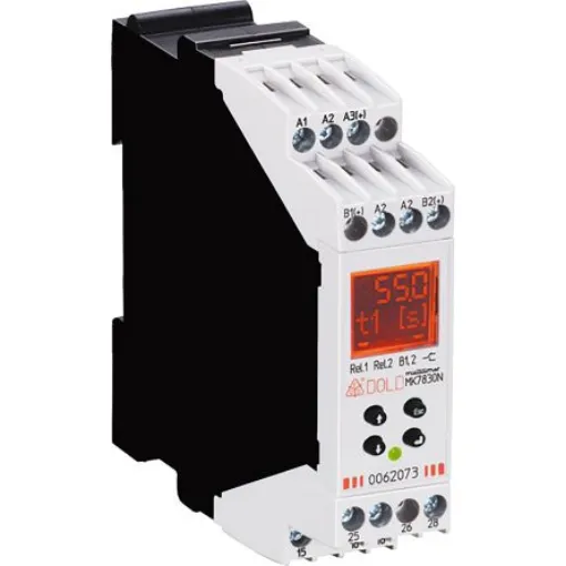 Dold Multifunction Monitoring Relay, DPDT, DIN Rail - MK7830N.82  AC/DC24V+AC230V  0,02s-9999h product image