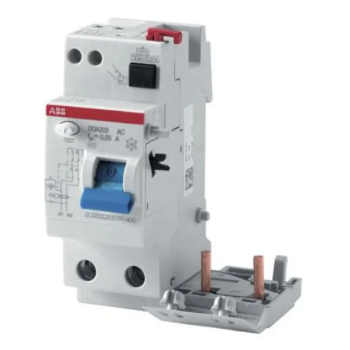 ABB DDA200 RCD, 25A, 2 Pole, 300mA, Type AC - 450043 product image