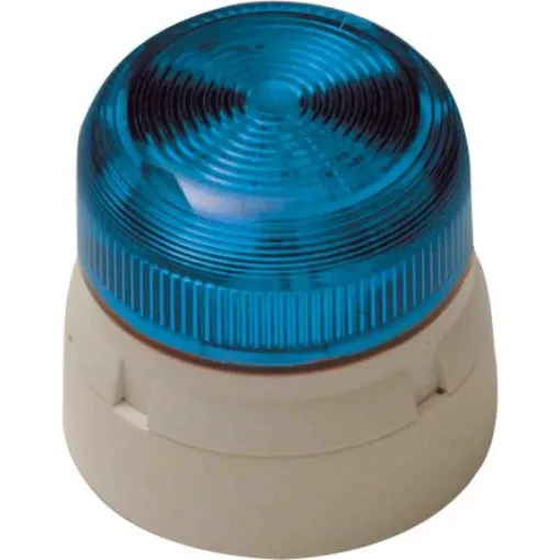 Klaxon Blue Beacon, 110 V ac, Base Mount, LED Bulb, IP65 - QBS-0010 product image