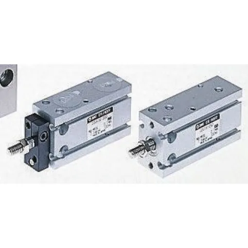 SMC Pneumatic Piston Rod Cylinder - 10mm Bore, 20mm Stroke, CU Series, Double Acting - CDU10-20D product image