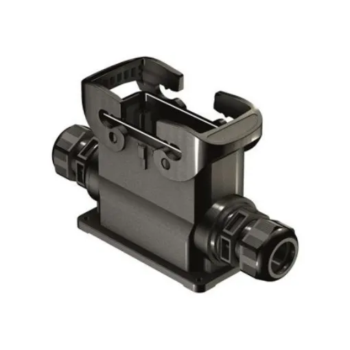 HARTING Han-Eco B Heavy Duty Power Connector Housing, M25 Thread, Side Entry - 19430160231 product image