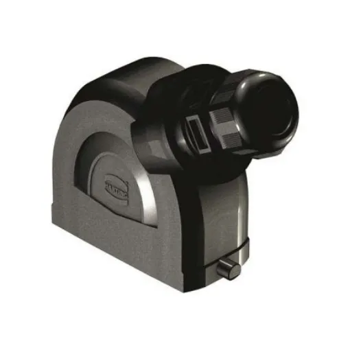 HARTING Han-Eco B Heavy Duty Power Connector Hood, M25 Thread, Side Entry Han-Eco B Hoods & Housings Range - 19431160546 product image