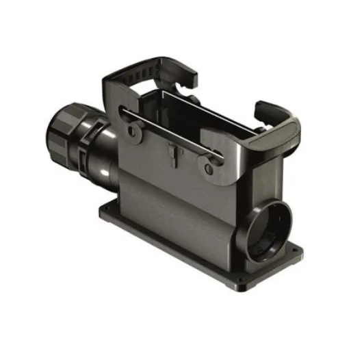 HARTING Han-Eco B Series Heavy Duty Power Connector Housing, M25 Thread, Side Entry - 19430240231 product image