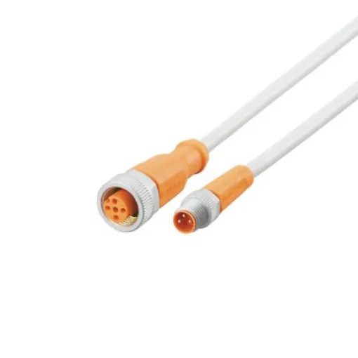 ifm electronic Straight Male 1 way M8 to Straight Female 1 way M12 Sensor Actuator Cable, 1m - EVW183 product image