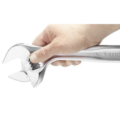 Facom Adjustable Spanner, 376 mm Overall, 50mm Jaw Capacity, Metal Handle - 101.15GR product image
