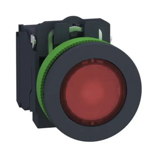 Schneider Electric XB5 Series Illuminated Push Button, Panel Mount, 30mm Cutout, SPDT - XB5FW34M5 product image