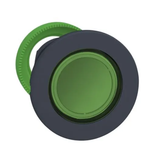 Schneider Electric ZB5 Series Green Maintained Push Button Head, 30mm Cutout, IP66, IP67, IP69K - ZB5FH033 product image
