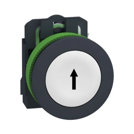 Schneider Electric XB5 Series Push Button, Panel Mount, 30mm Cutout, SPST, IP69 - XB5FA3341 product image