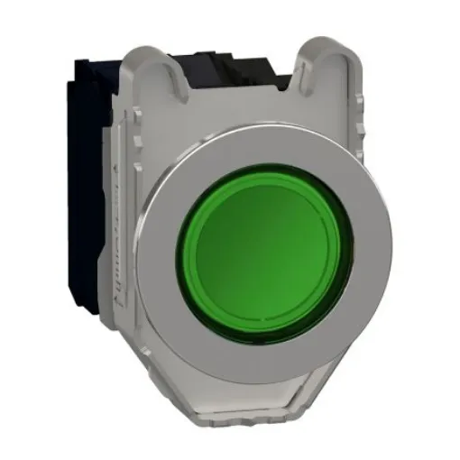 Schneider Electric XB4 Series Illuminated Push Button, Panel Mount, 30mm Cutout, SPDT - XB4FW33M5 product image