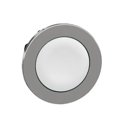 Schneider Electric ZB4 Series White Maintained Push Button Head, 30mm Cutout, IP66, IP67, IP69K - ZB4FH01 product image