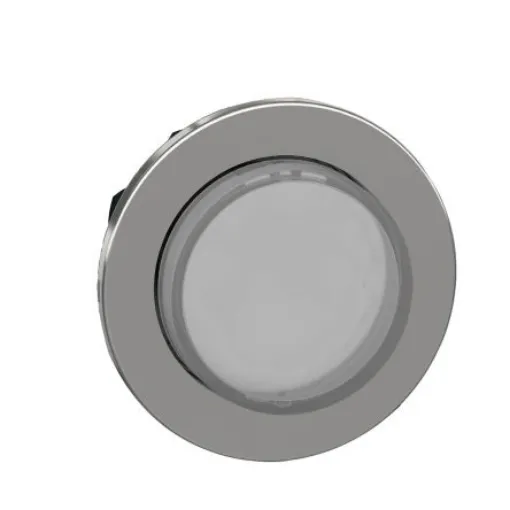 Schneider Electric ZB4 Series White Maintained Push Button Head, 30mm Cutout, IP66, IP67, IP69K - ZB4FH13 product image