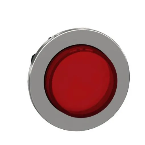 Schneider Electric ZB4 Series Red Maintained Push Button Head, 30mm Cutout, IP66, IP67, IP69K - ZB4FH43 product image