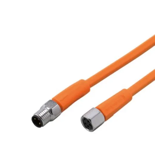 ifm electronic Straight Male 1 way M8 to Straight Female 1 way M8 Sensor Actuator Cable, 2m - EVT203 product image