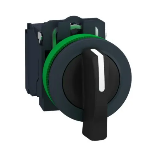 Schneider Electric Selector Switch - (DPST) 30mm Cutout Diameter 3 Positions - XB5FJ33 product image
