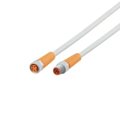 ifm electronic Straight Male 1 way M8 to Straight Female 1 way M8 Sensor Actuator Cable, 1m - EVW104 product image