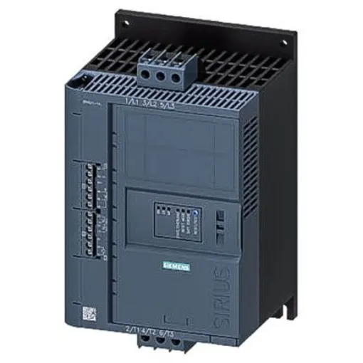 Siemens SIRIUS 3RW Soft Starter, 30 kW, 480 V ac, 3 Phase - 3RW5217-1AC04 product image