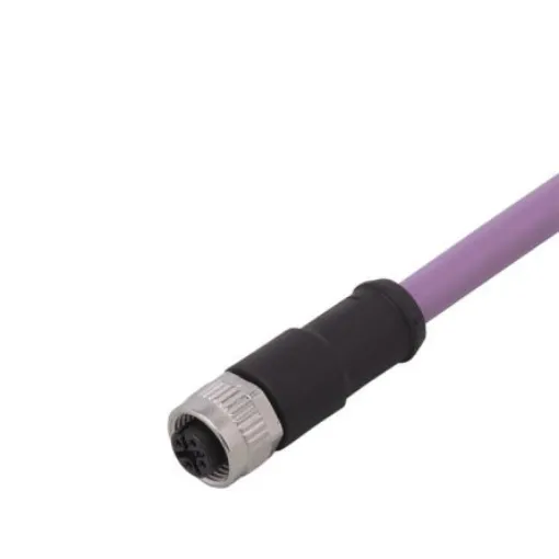 ifm electronic Straight Female 1 way M12 to Unterminated Actuator/Sensor Cable, 2m - E11596 product image
