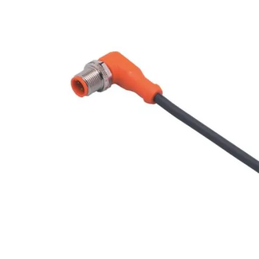 ifm electronic Right Angle Male 5 way M12 to Right Angle Male 5 way M8 Communication Cable, 10m - EVC514 product image