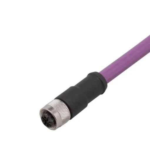 ifm electronic Straight Female 1 way M12 to Unterminated Actuator/Sensor Cable, 10m - E12321 product image