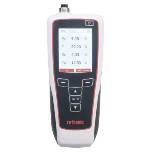 Rotronic Instruments Hygropalm HP32 set Handheld Hygrometer, ±0.8 %RH Accuracy, +200°C Max, 100%RH Max - HP32-S-Set product image