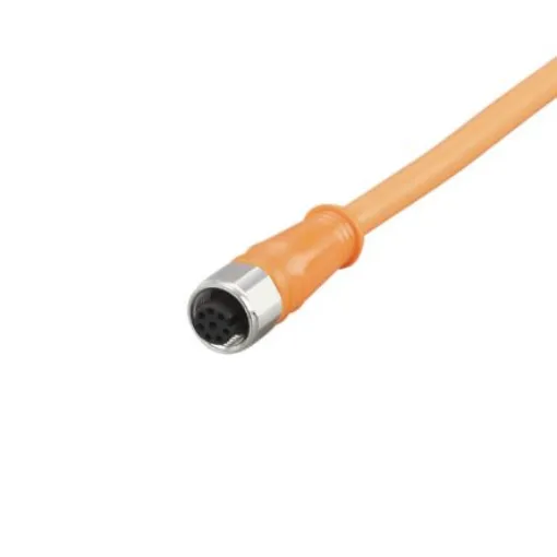 ifm electronic Straight Female 1 way M12 to Unterminated Actuator/Sensor Cable, 10m - E12433 product image