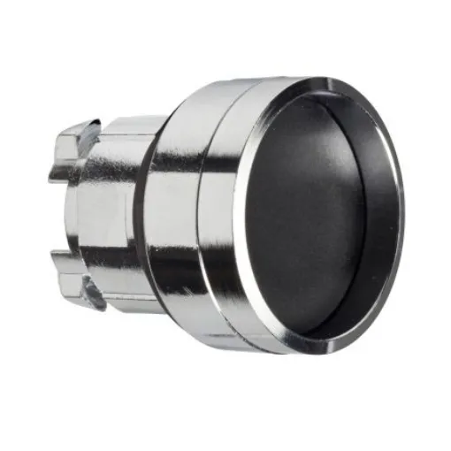 Schneider Electric Harmony XB4 Series Black Illuminated Spring Return Push Button Head, 22mm Cutout, IP66, IP67, IP69K - ZB4BA26 product image