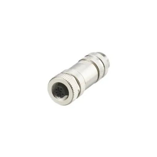 ifm electronic Socket, 4 Contacts, Cable Mount, M12 Connector, Socket, Female, IP67, E123 Series - E12354 product image
