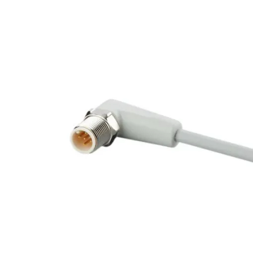 ifm electronic Right Angle Male 5 way M12 to Right Angle Male 4 way M12 Communication Cable, 2m - EVF074 product image