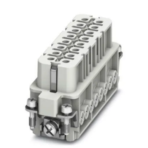 Phoenix Contact Heavy Duty Power Connector Insert, 20A, Female, A16 Series, 16 Contacts - 1585320 product image