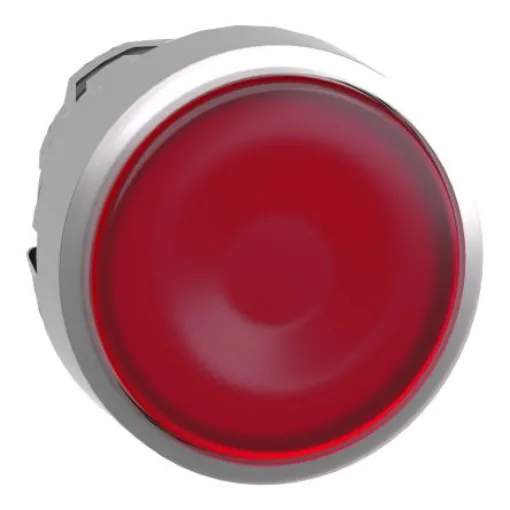 Schneider Electric Harmony XB4 Series Red Spring Return Push Button Head, 22mm Cutout, IP66, IP67, IP69K - ZB4BA48 product image