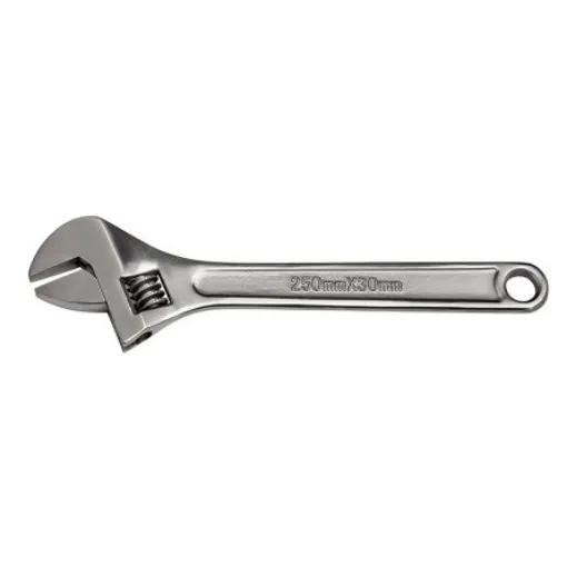 Bahco Adjustable Spanner, 250 mm Overall, 30mm Jaw Capacity, Metal Handle - SS001-250 product image