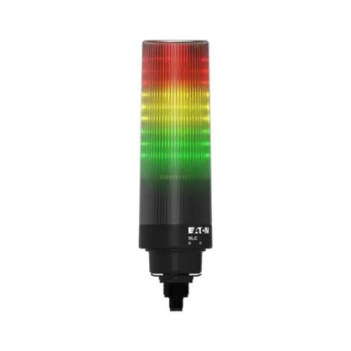 Eaton SLC Series Green, Red, Yellow Signal Tower, 3 Lights, 24 V ac/dc, Hole Mount - EP-400196 SLC-M22-RYG-24UC product image