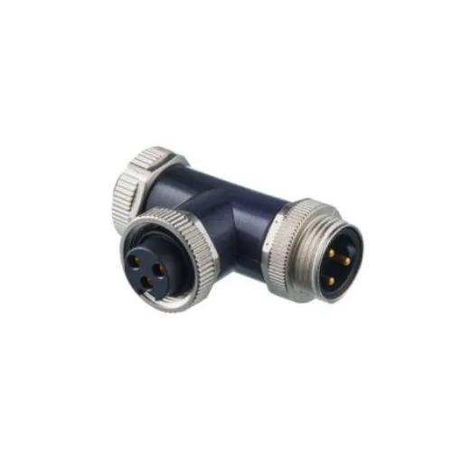 ifm electronic Side Entry, Top Entry 1 Pole UN 1-7/8 x 16 Plug to 2 Pole M26 Socket Adapter - E12777 product image