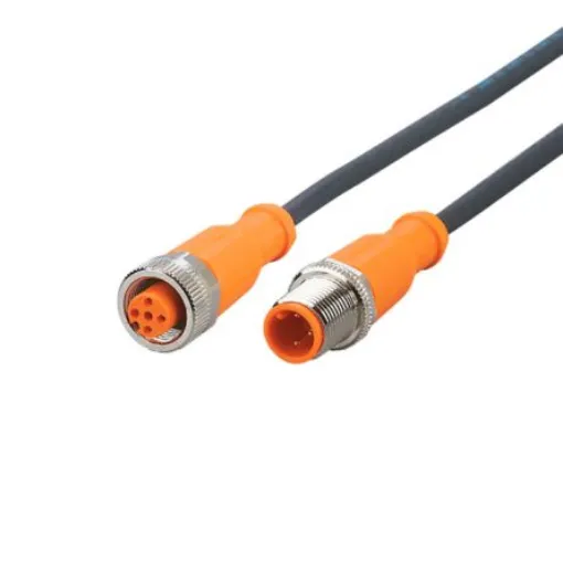 ifm electronic Straight Male 3 way M12 to Straight Female 5 way M12 Communication Cable, 4m - EVC822 product image