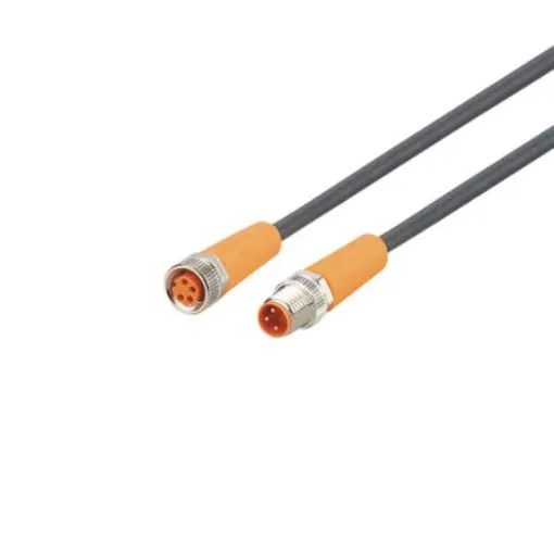 ifm electronic Straight Male 3 way M8 to Straight Female 4 way M8 Communication Cable, 1.5m - EVC699 product image